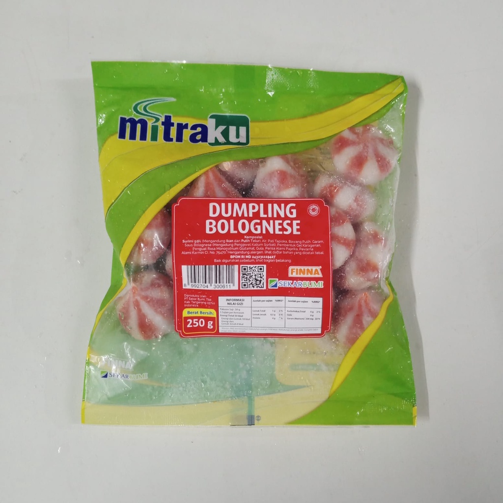 

MITRAKU dumpling bolognesse 250gr