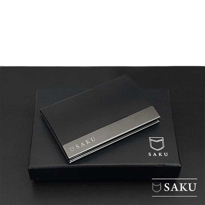 

Dompet Kartu Nama SAKU Kotak Kartu Nama Kulit Business Card Holder BLK