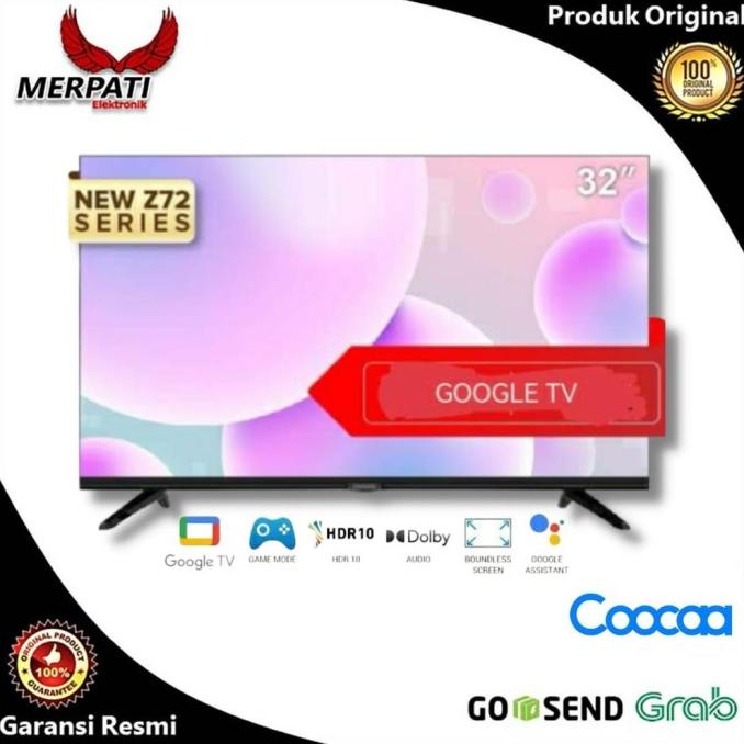 COOCAA 32Z72 HD READY SMART GOOGLE TV 32 INCH - GOOGLE TV COOCAA 32Z72