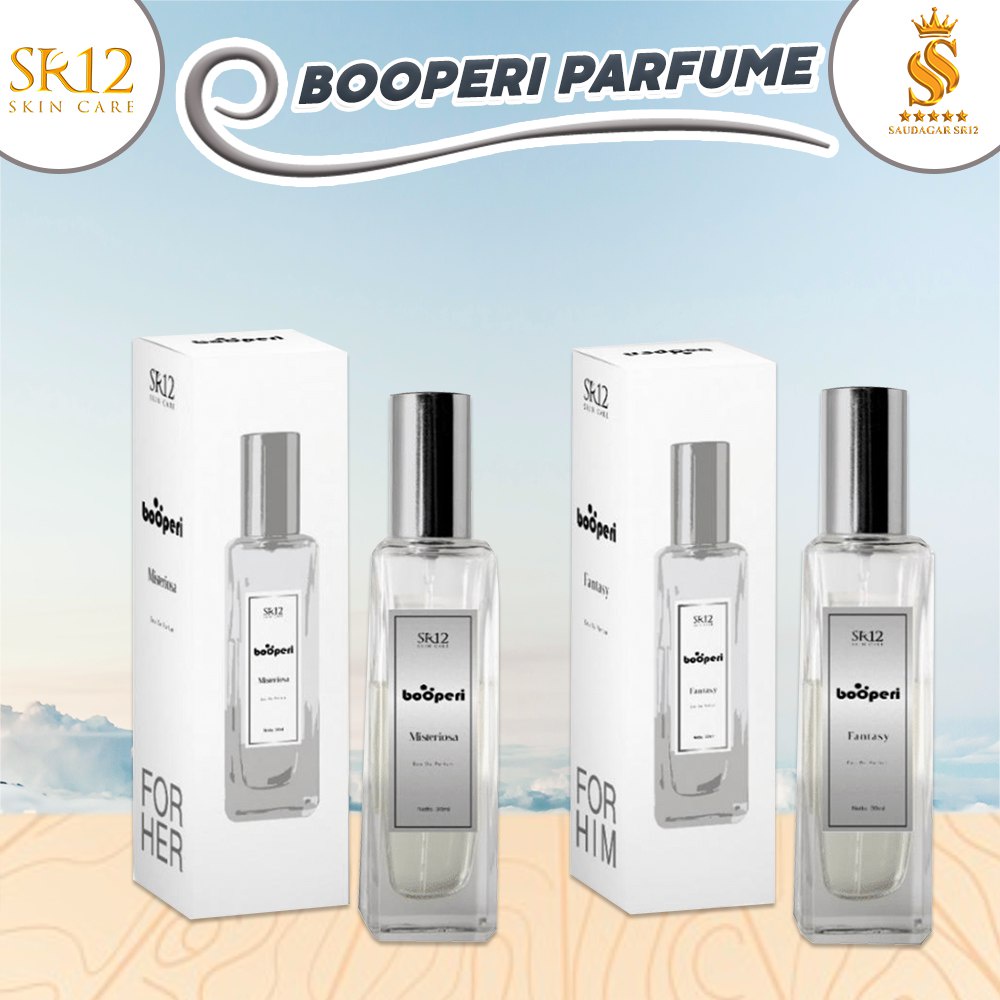 parfum Booperi parfume Sr12 Mengharumkan tubuh Tahan lama Ean de perfume Fresh 30ml Bpom Saudagarsr12