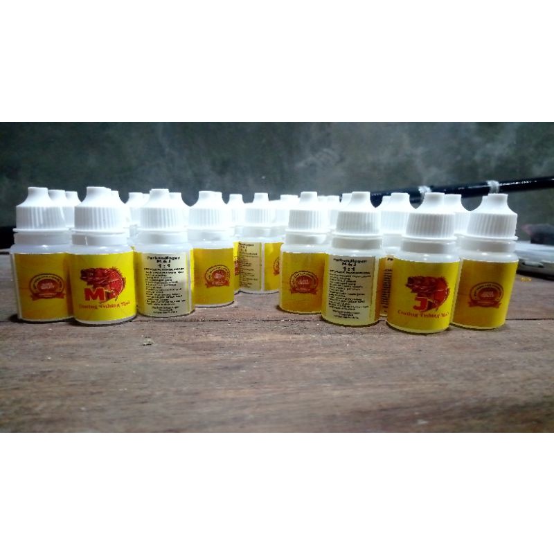 lem resin joran pancing bening 10ml