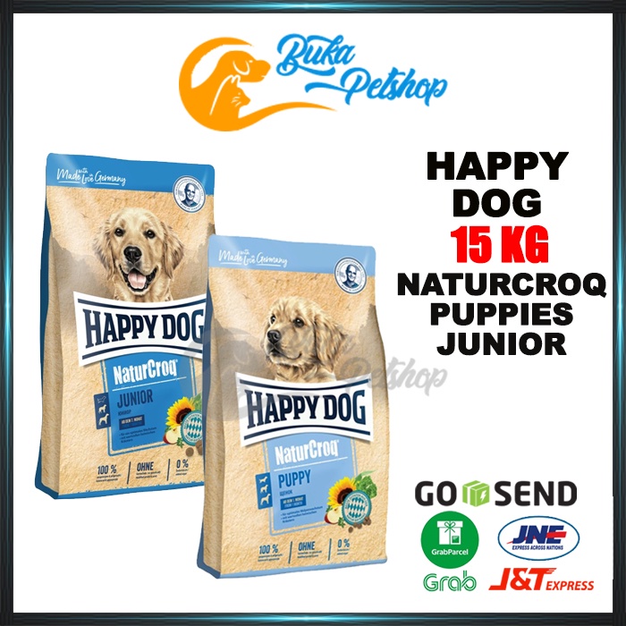 HAPPY DOG NATURCROQ JUNIOR 15KG NATURCROQ PUPPY 15KG