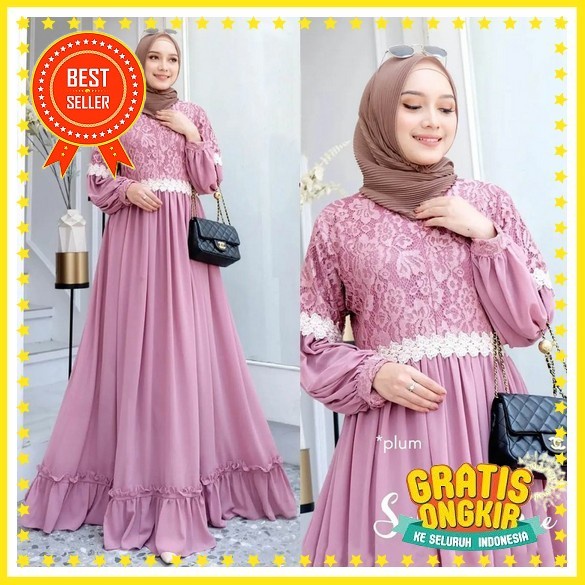 Gamis Muslim Murah Gamis Muslim Terbaru Ayu Gamis Terbaru Ori Bahan Katun Gamis Wanita Terbaru Gamis