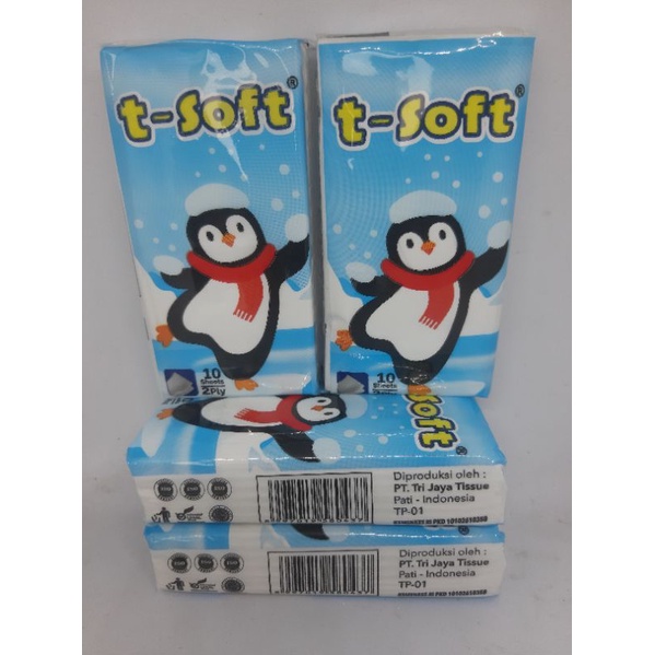 TISU SAKU T-SOFT / T-SOFT POCKET TISSUE / TISU SAKU MURAH