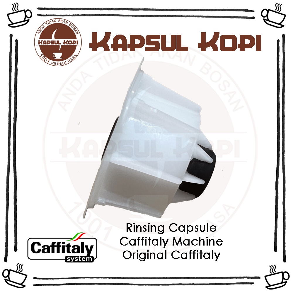 Rinsing Capsule Caffitaly Machine Original Sparepart Mesin Kapsul Kopi