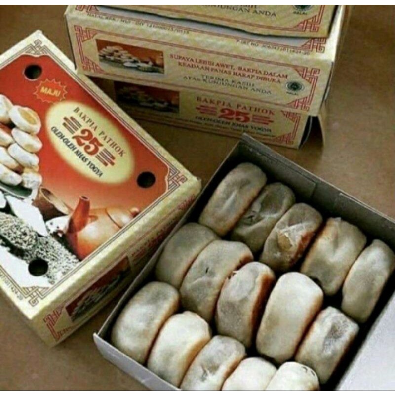 

BAKPIA PATHOK 25 ASLI JOGJA, isi 15