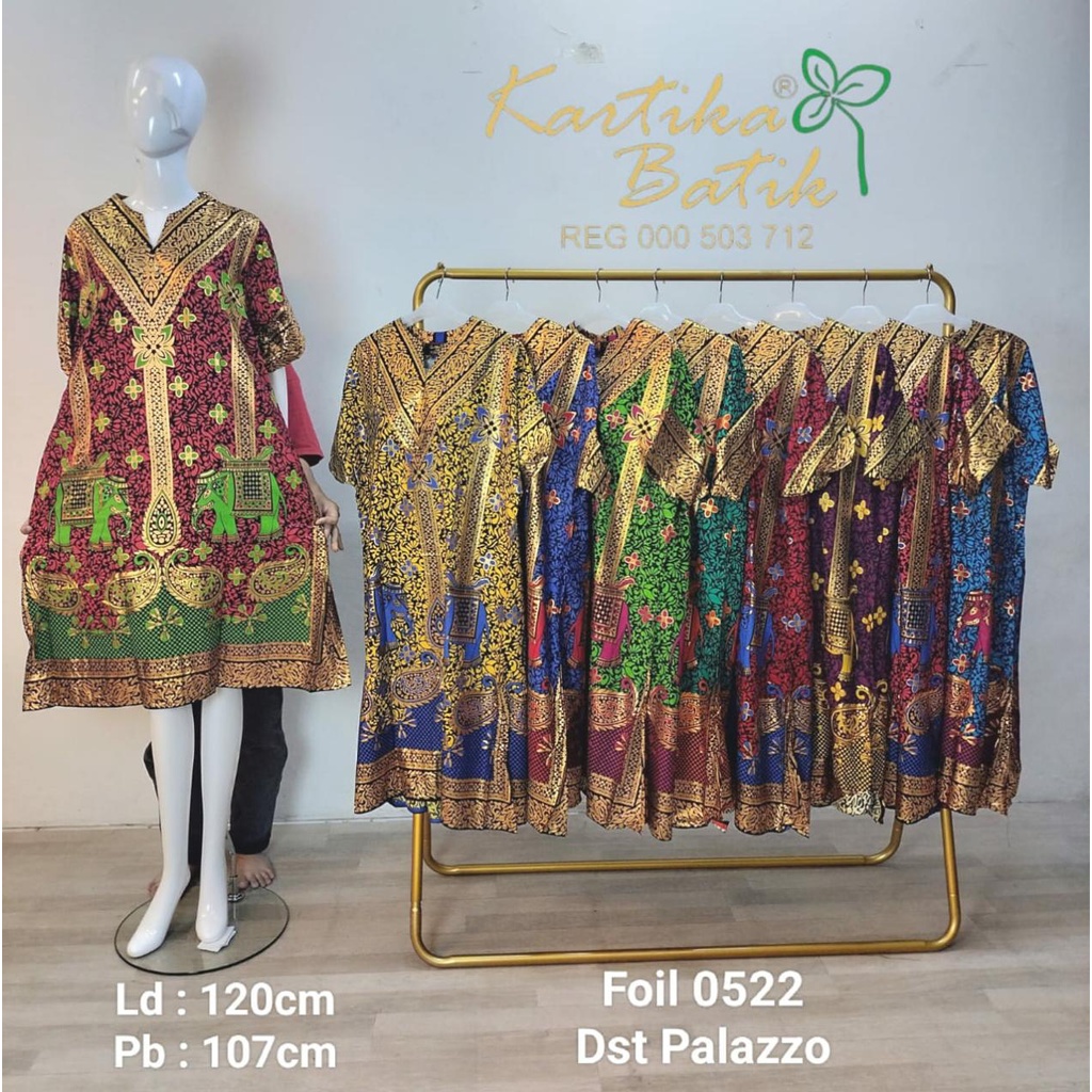 Daster Kartika Batik Daster Foil Prada Jodha Viral  indi 0522 Palazzo