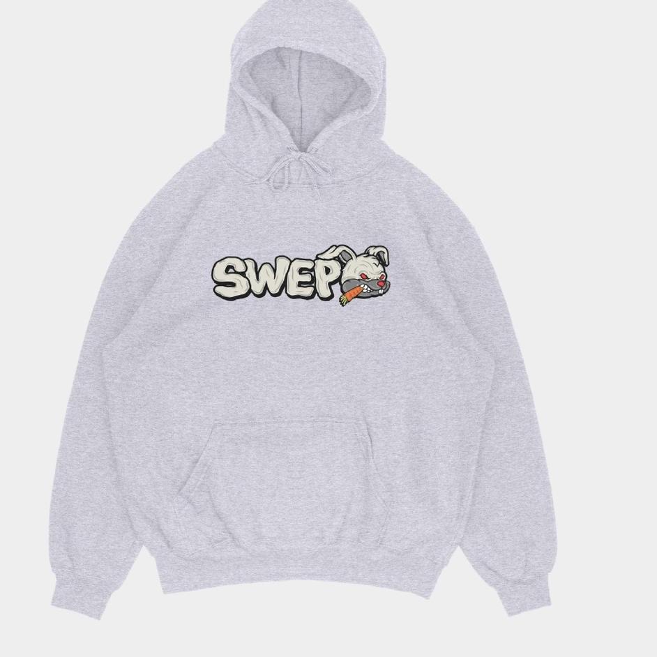 [KODE 77]  SWEPO Hoodie Jumper Swepo Rabbit M -XXL (Pria & Wanita)