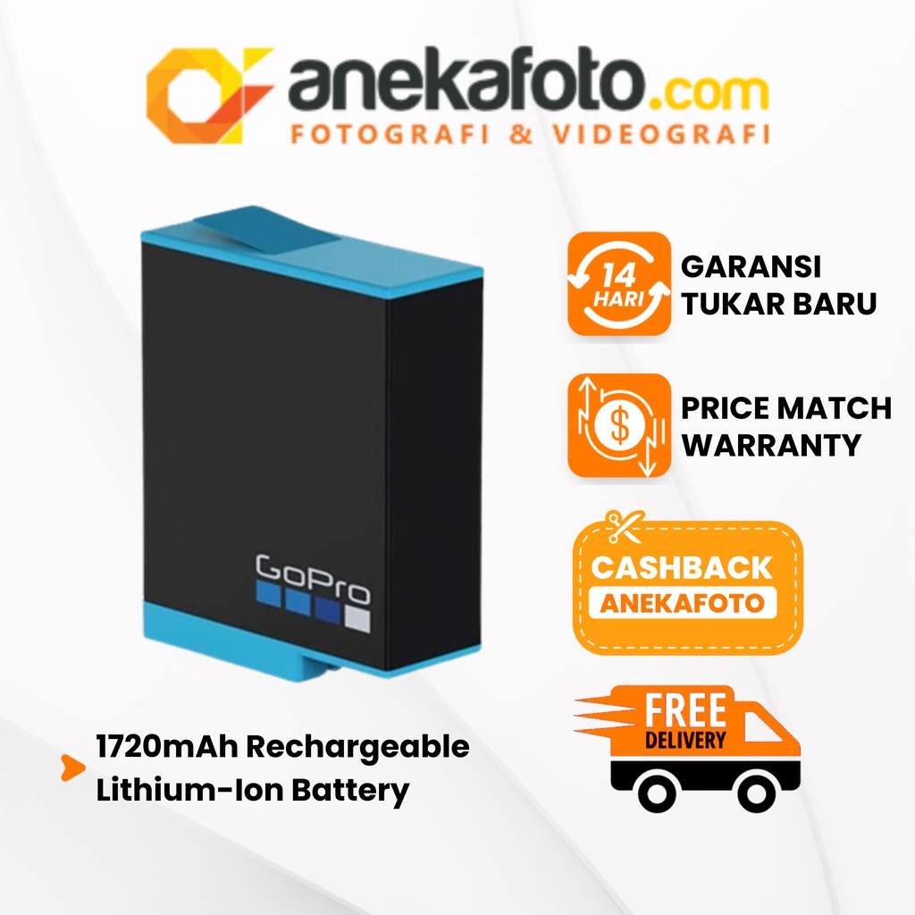 GoPro Rechargeable Li-Ion Battery for HERO9