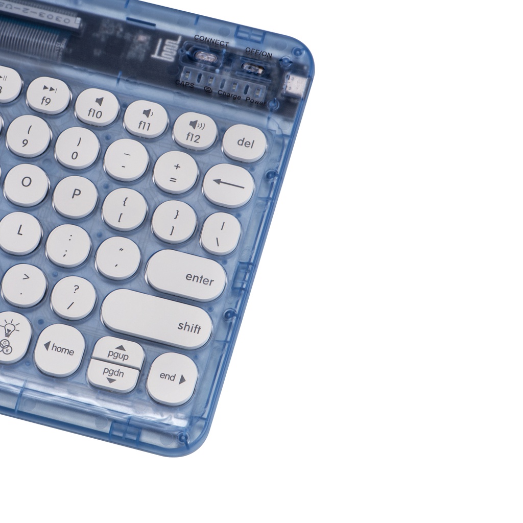 ROCKWARE RW-0303D - Magic Crystal Design Bluetooth Slim Keyboard