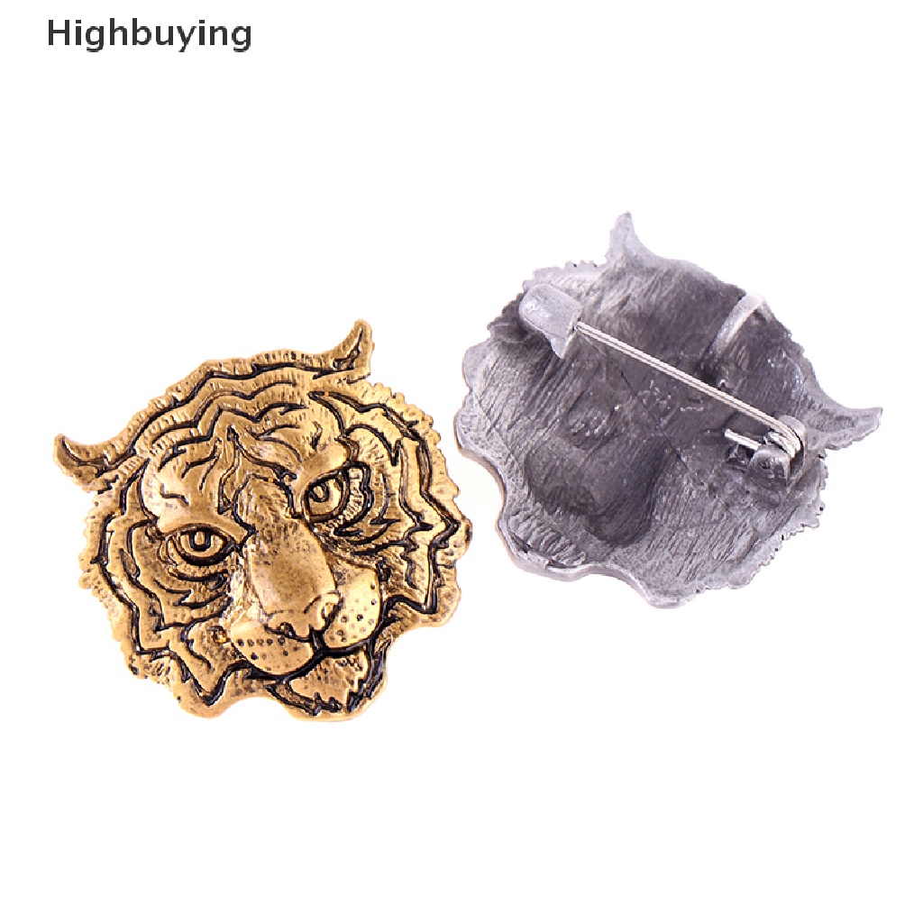 Hbid Berlian Imitasi Harimau Bros Tiger Head Pesta Santai Bros Pin Hadiah Glory