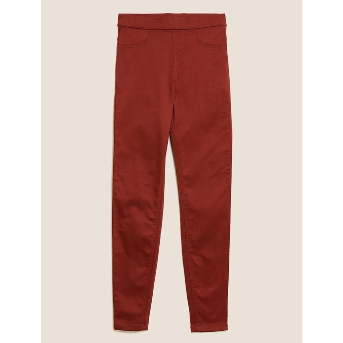 Marks & Spencer - Celana Jeans Wanita - High Waisted Jeggings