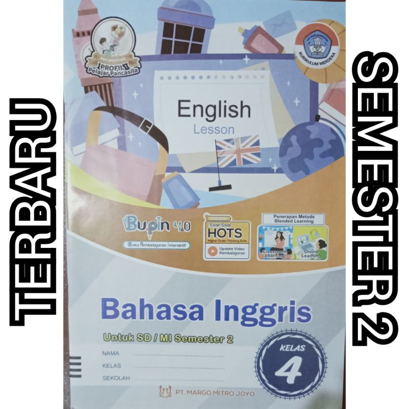 

LKS BAHASA INGGRIS untuk SD/MI kelas 4 semester 2
