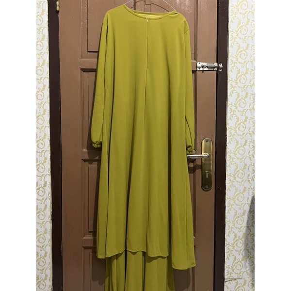gamis malaysia preloved lemon