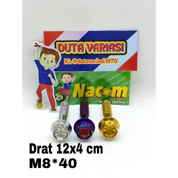 NACOM DV BAUT PROBOLT DRAT 12*4 cm (M8*40)
