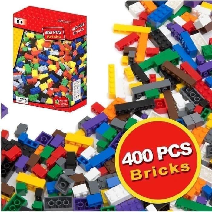 

Mainan Anak 400 Pcs Building Block Lego Best Seller