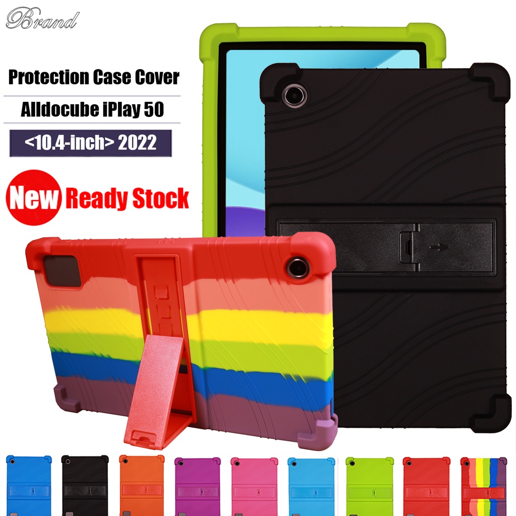 Casing Untuk Alldocube iPlay 50tablet 10.4inch 2022fashion Kualitas Tinggi Tablet Stand Case Menebal Shockproof Pelindung Menebal Warna Lembut Silicon Cover