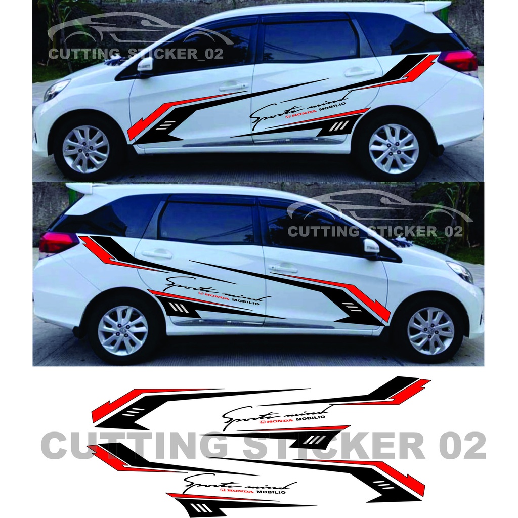 STICKER BODY SAMPNG MOBILIO CUTTING STICKER HONDA MOBILIO