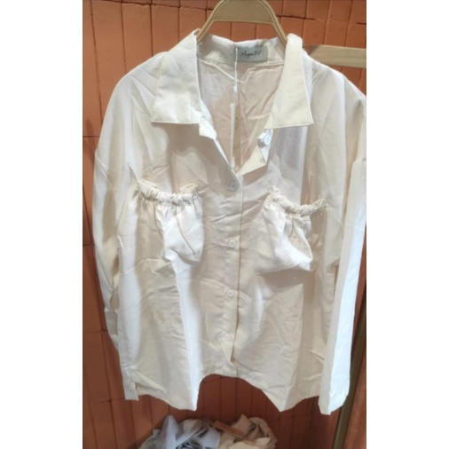 kemeja putih mayoutfit