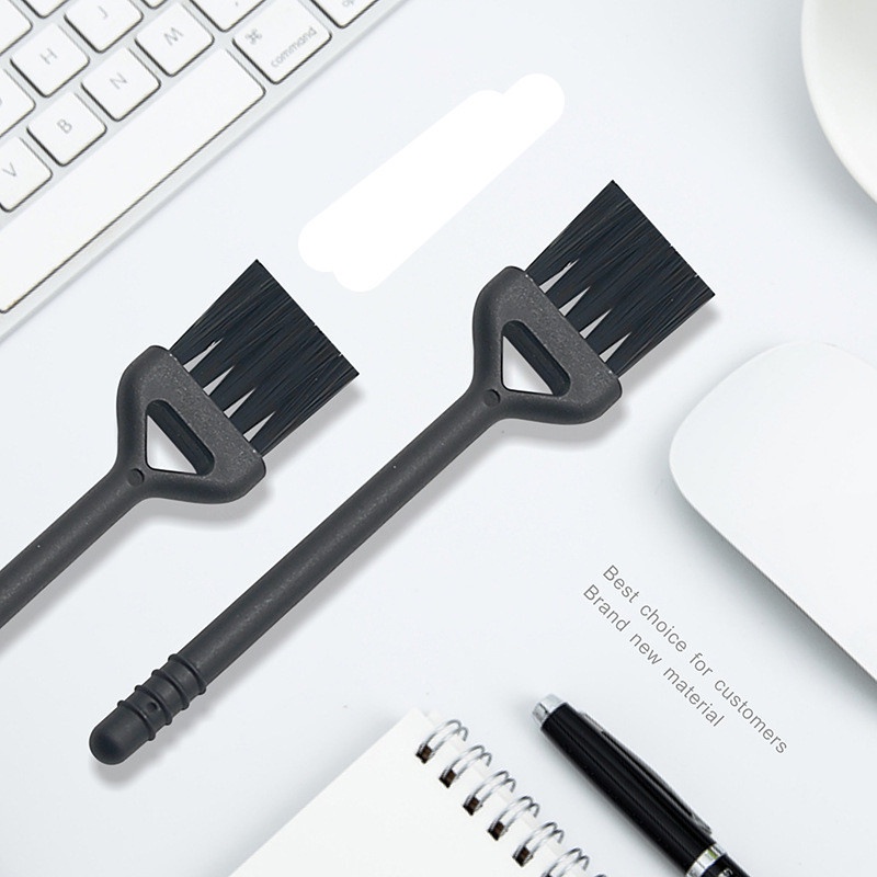 4pcs Sikat Keyboard Pembersih Keyboard Komputer Mini Brush Keyboard Untuk Notebook PC Case Desktop Portable Mini Nylon Soft Brush Cleaner Alat Pembersih
