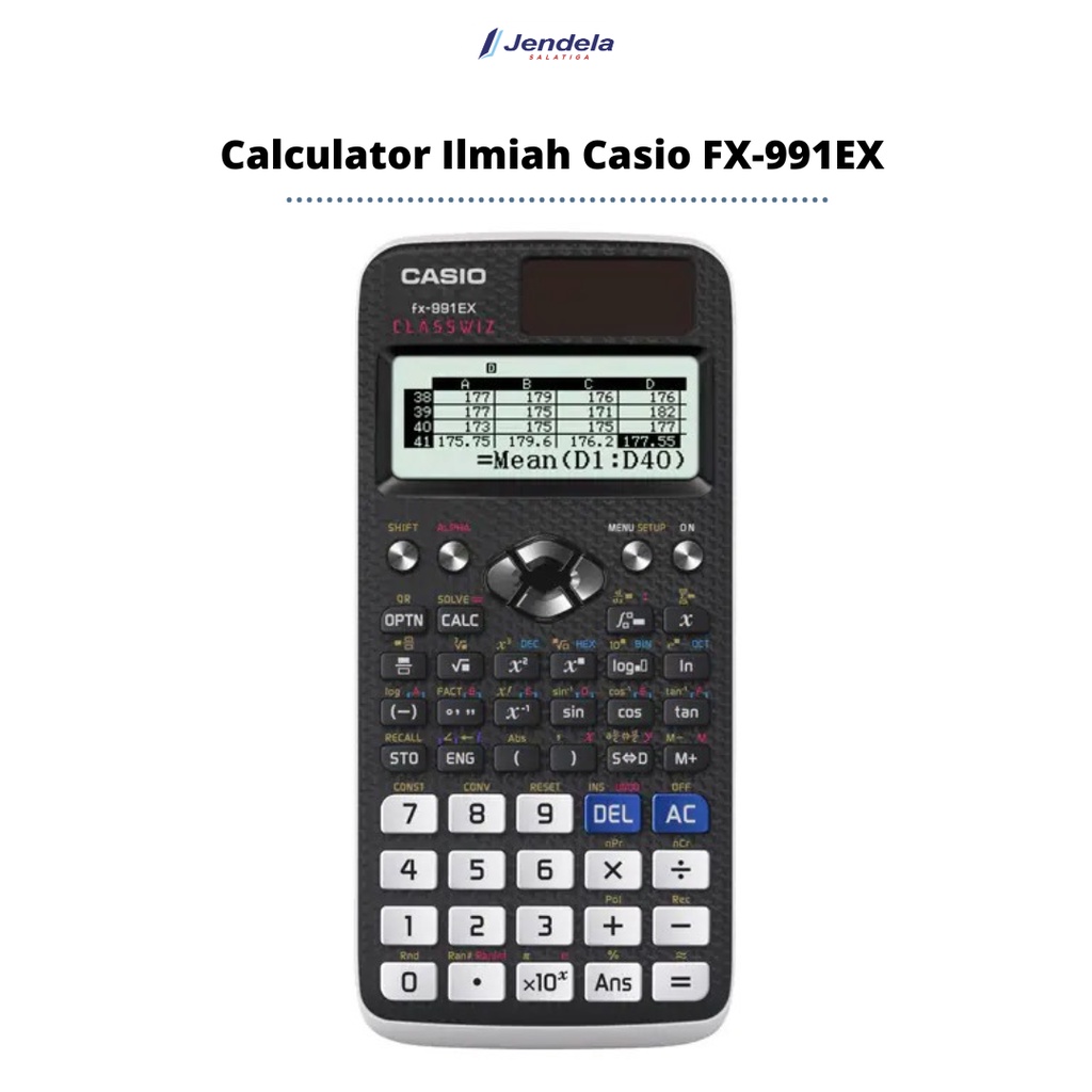 Jual kalkulator ilmiah casio kalkulator scientific casio fx 991ex