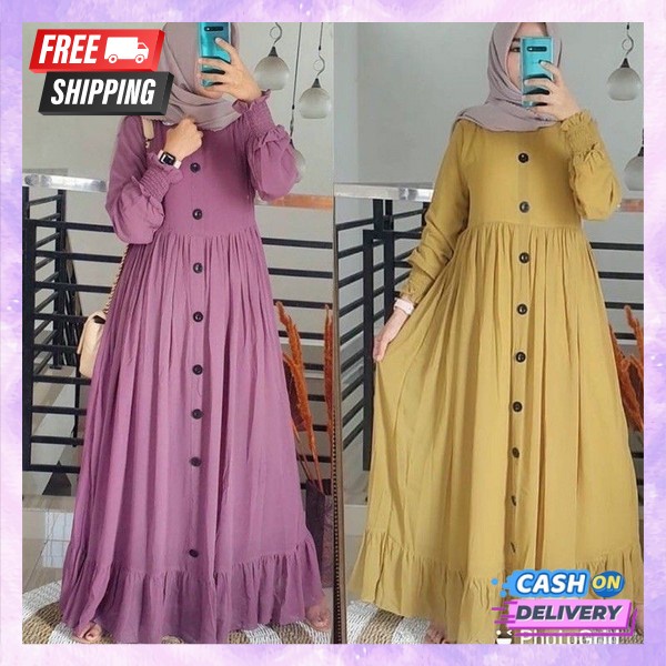 Gami Ibuk Busui Pesta Elegan Gsmis Muslim Buat Lebaran Ori Modern Games Kekinian Bsju Ibu2 Kondangan