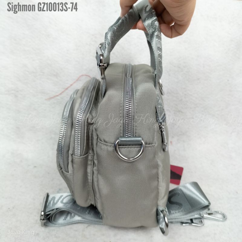 3in1 SIGHMON Tas Ransel Wanita Selempang Jinjing Import Ukuran Kecil