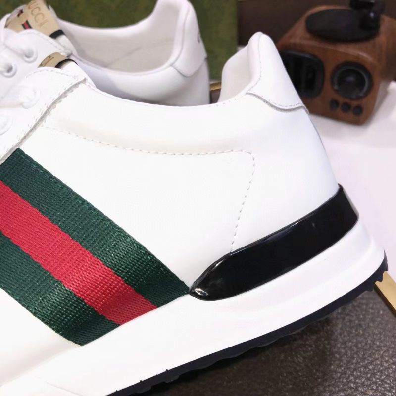 sepatu pria sneaker cowok putih lis gc new mirror p1shoes men shoes run away