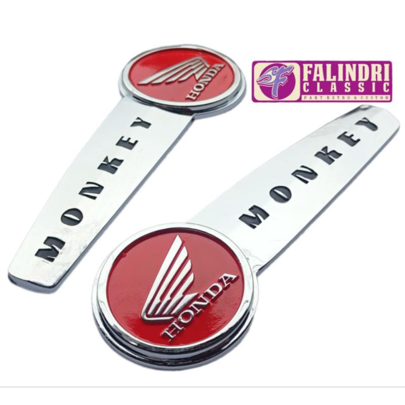 emblem honda monkey import badge honda monkey emblem motor mini