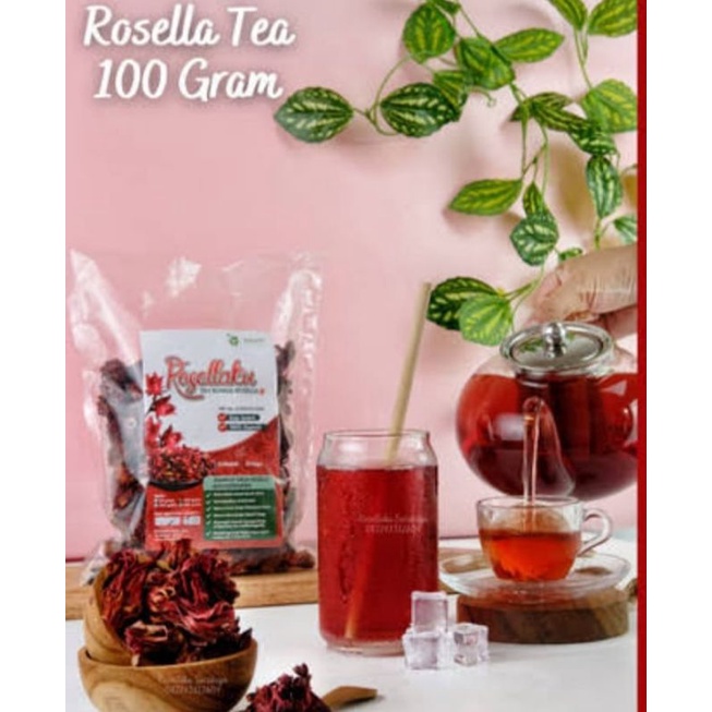

teh bunga rosella 35 gram/teh rosela/tea hibicus/rosela