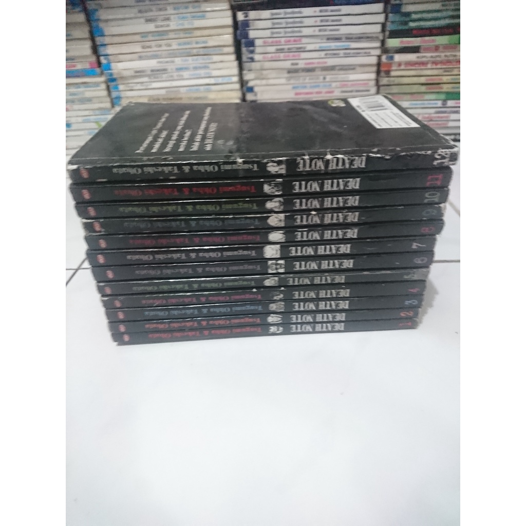 Komik Death note 1-12 tamat m&c