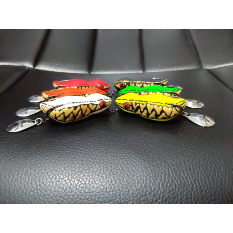 SOFT FROG BEBEK ARJUNA LURE. 6CM. 12GRAM