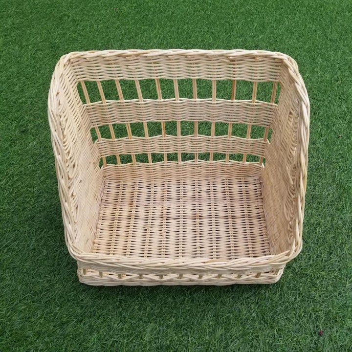 66 Kerajinan Tangan Rotan - Keranjang Parsel Sepeda Depan v2 - 35x25x30cm