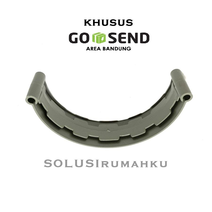 [ SD ] SAMBUNGAN TALANG BULAT 6" PVC / SOKET TALANG AIR BULAT/ GUTTER UNION