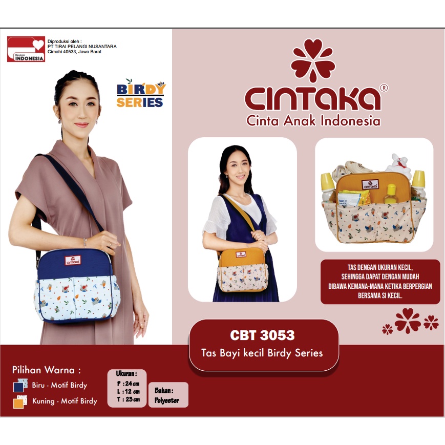 Cintaka Tas Bayi Kecil / Medium / Besar Saku Birdy Series - CBT 3051 3052 3053