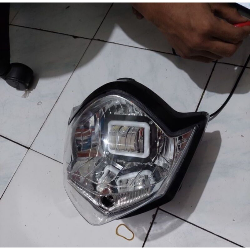 Reflektor Lampu Depan Vixion Old Daymaker Kualitas Terbaik