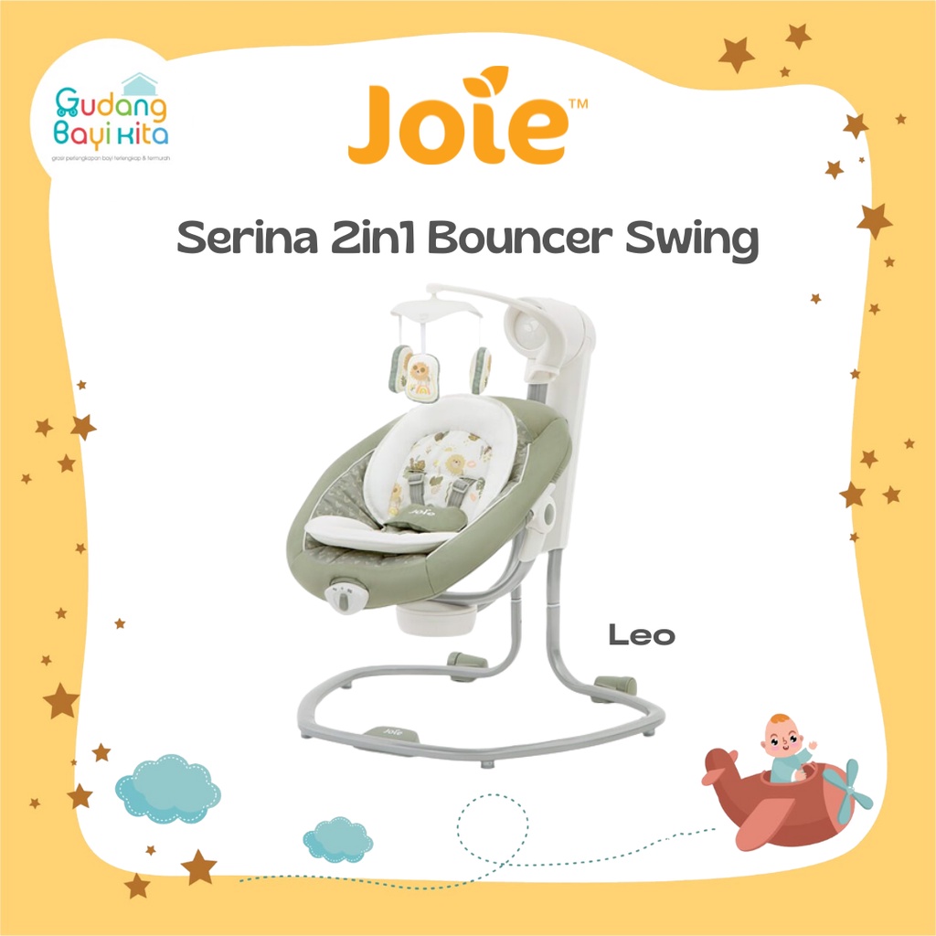 Joie 2in1 Bouncer Swing Serina - Bouncher Bayi - Ayunan Bayi