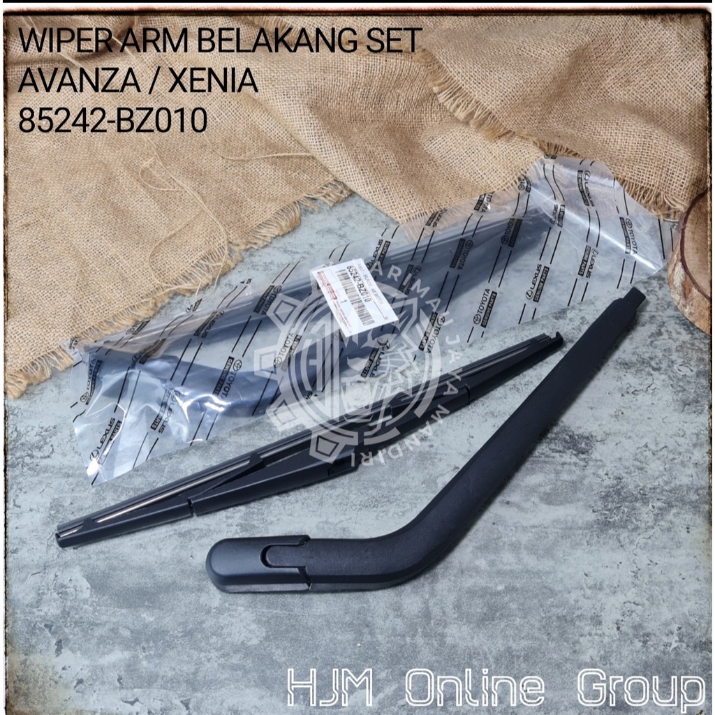 WIPER BELAKANG SET - WIPER ARM TANGKAI GAGANG AVANZA / XENIA