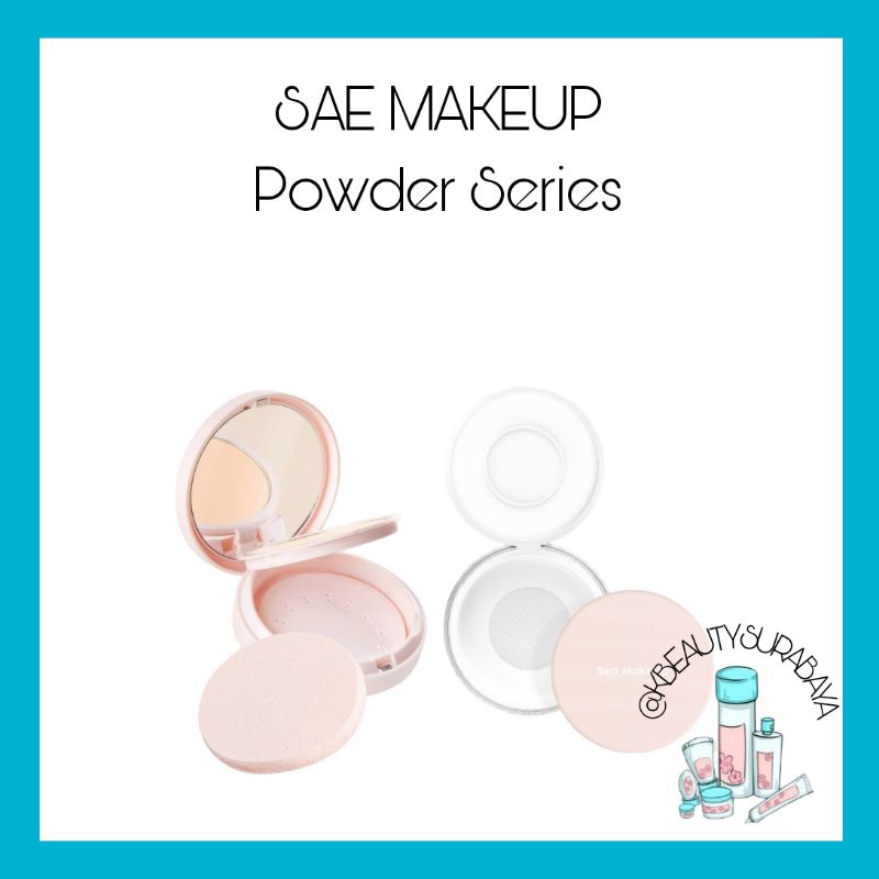 (BPOM) SEA MAKEUP Acne Care Micro Setting Powder / Sea MAKEUP Acne Cover &amp; Smooth Two Way Cake