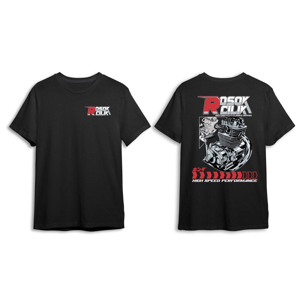 KAOS RACING ROSOK CILIK HONDA GANK CB GL HEREX BAJU ROSOK CILIK
