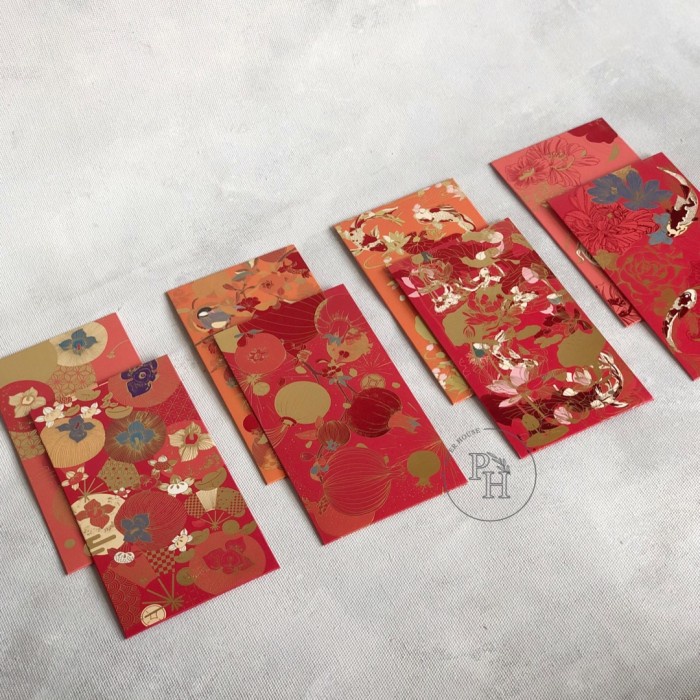 

Alp Angpao Premium / Gold Foiled Money Envelope / Angpao Imlek