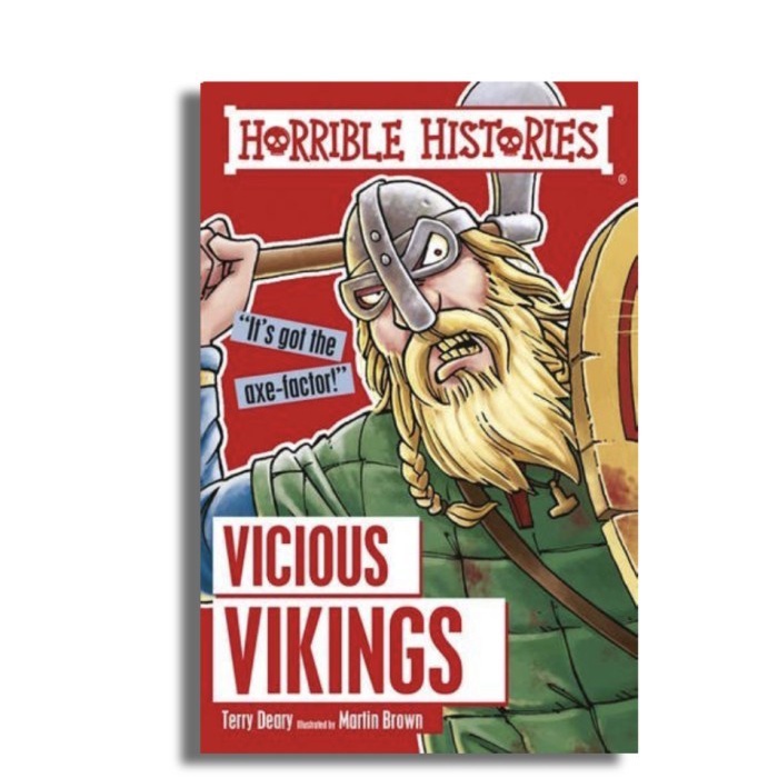 Horrible Histories buku import sejarah history original by Scholastic - Vicious Vikings