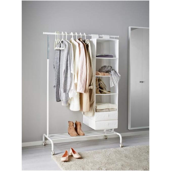 RIGGA IKEA RAK PAKAIAN GAWANG BAJU GANTUNGAN BAJU IKEA ORIGINAL ERG6464YT