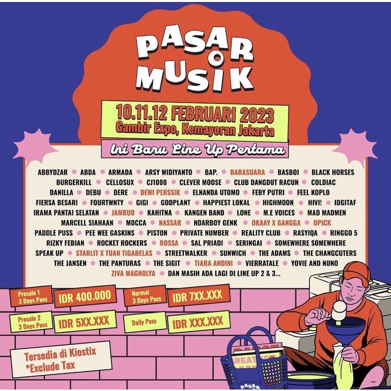 Ticket Festival Pasar Musik Non Fisik