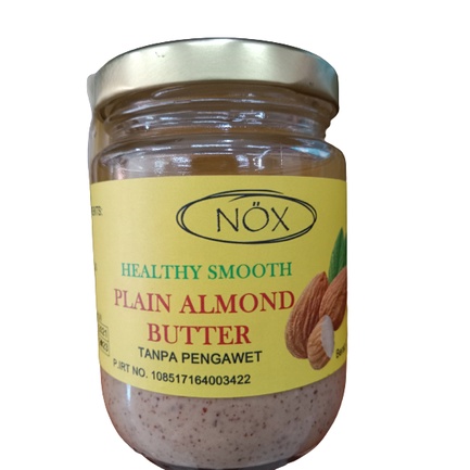 

NOX HEALTHY SMOOTH PLAIN ALMOND BUTTER