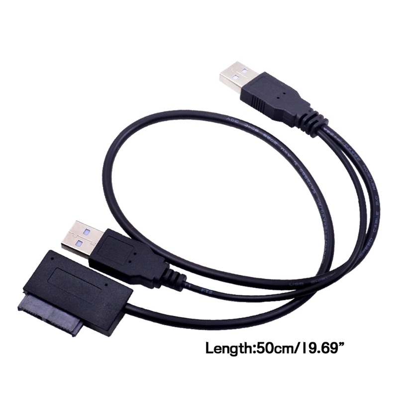 Zzz USB 2.0 Ke7+6Pin 13Pin Slimline Slim Cable Cord Daya USB2.0 Eksternal