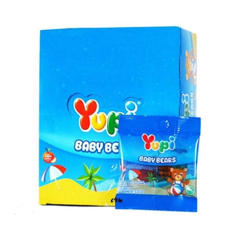 

YUPI BABY BEAR 1 BOX ISI 24 PCS **