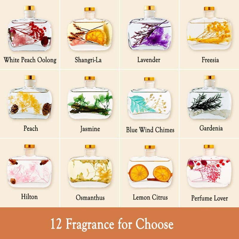 Taffware Parfum Pewangi Pengharum Ruangan Aroma Diffuser Reed Rattan Sticks 100ml DF-200