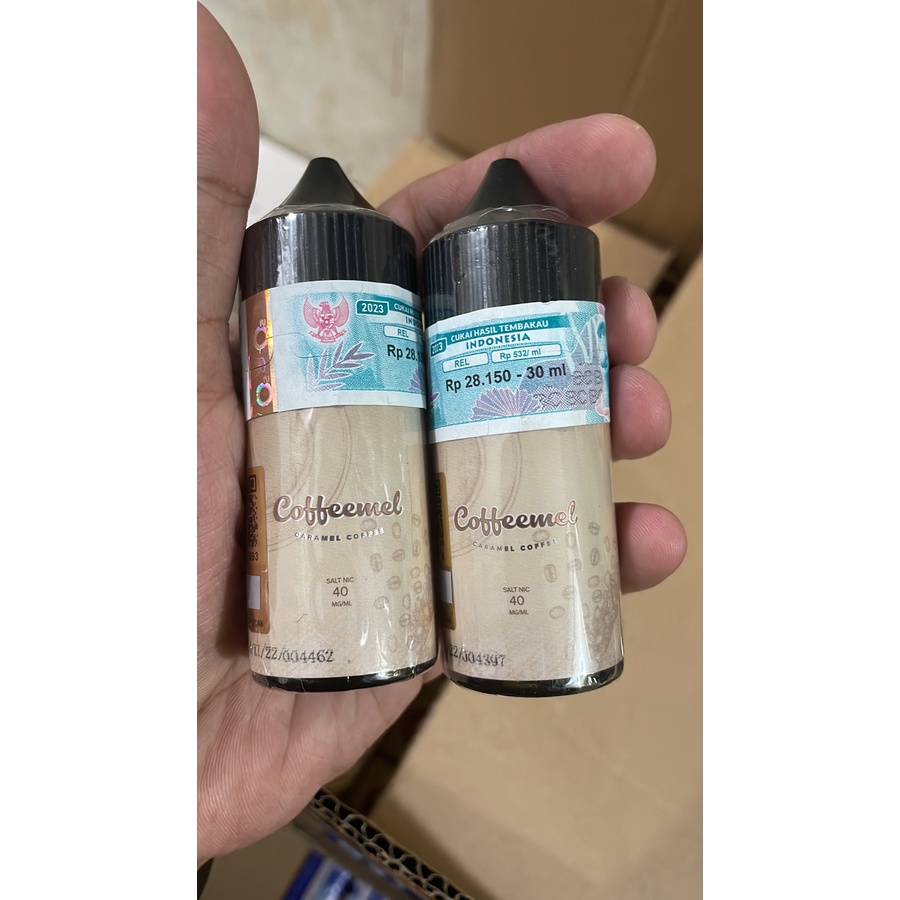 Liquid Coffeemel Salt Nic 30ml 40mg Authentic By Emkay