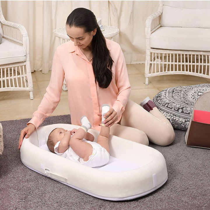 set tempat tidu bayi murah plus kelambu dan bantal anti peang